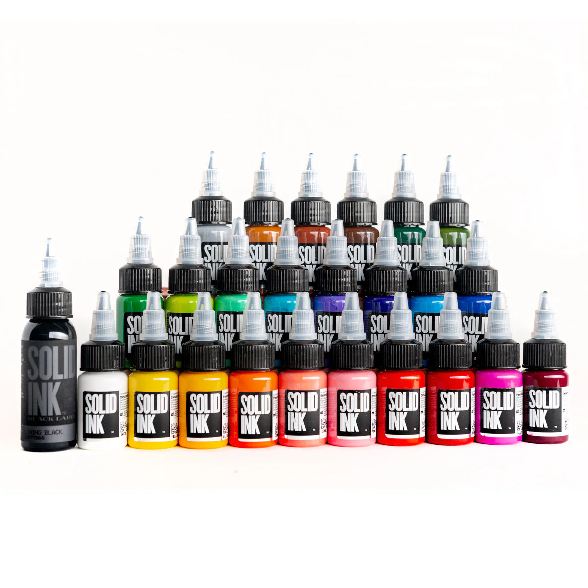 25 Color Travel Set | (24) Half Ounce + 1oz Lining Black